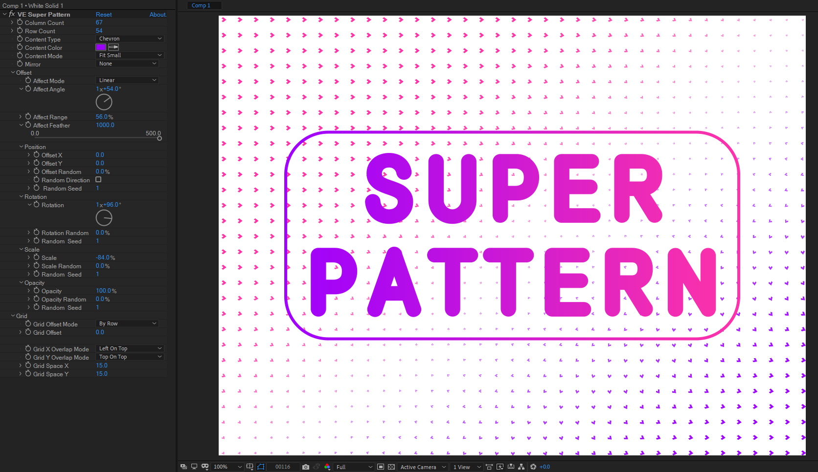 VE Super Pattern