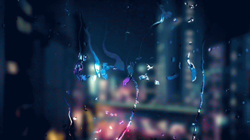 玻璃雨滴，玻璃雨滴制作，雨滴玻璃，ae教程，玻璃雨滴特效