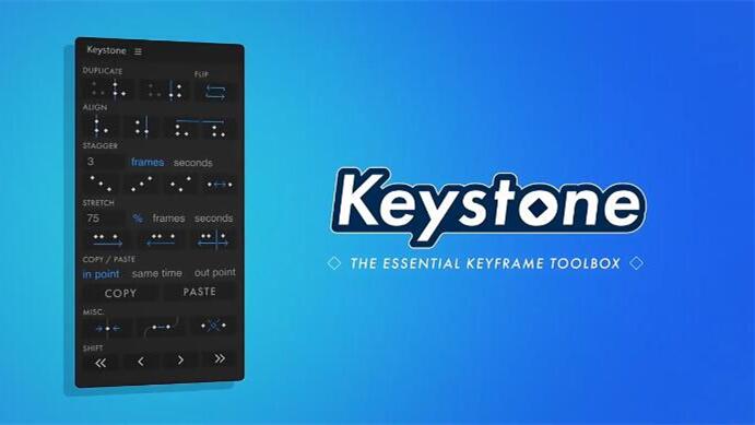 keystone，ae关键帧怎么打，ae怎么k帧，ae打关键帧，ae脚本